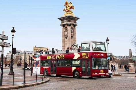 Paris Tourism, 4 Days In Paris, Big Bus, Seine River Cruise, Used Bus, Paris 2023, Seine River, Paris Itinerary, Paris France Travel