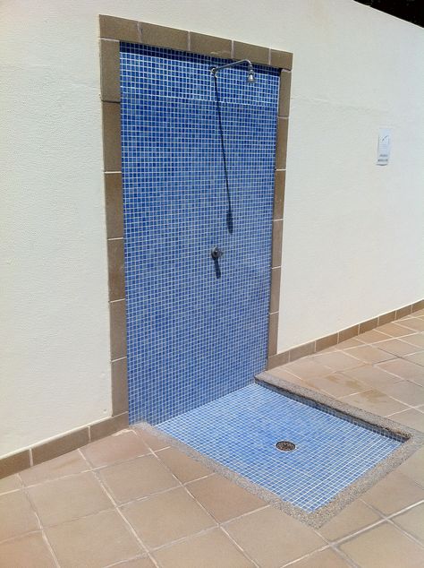 Pool Shower, Yard Project, Roof Design, Home Design Decor, Outdoor Shower, Home Reno, Pool Houses, Shower Bath, Outdoor Pool