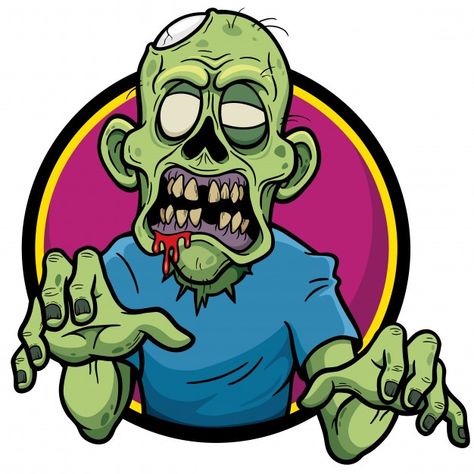 Cartoon Zombie, Zombie Vector, Zombie Style, Work Cartoons, Zombie Drawings, Zombie Cartoon, Zombie Illustration, Arte Zombie, Zombie Face