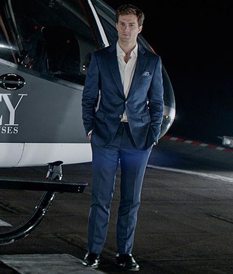 Christian Grey's Suits in Fifty Shades of Grey Christian Gray Fifty Shades, Anastasia Grey, Christian Grey Jamie Dornan, Fifty Shades Movie, Anastasia Steele, Fifty Shades Freed, Fifty Shades Darker, 50 Shades Of Grey, Christian Grey