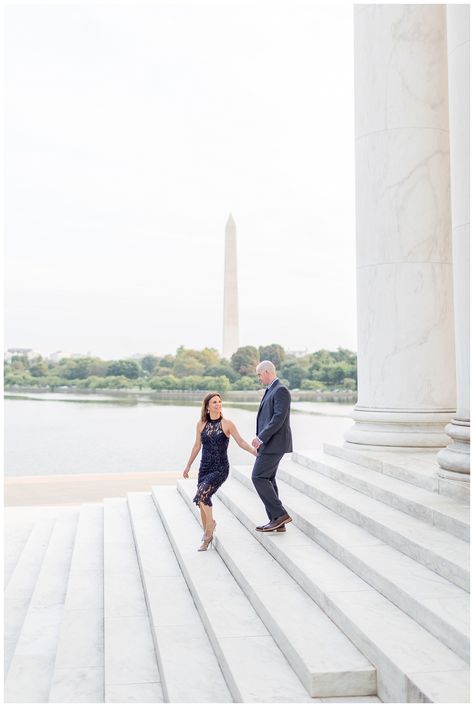 Washington DC Memorial Engagement | District of Columbia Wedding Photographer Kir Tuben Washington Dc Engagement Photos, Washington Dc Photos, Dc Engagement Photos, Washington Dc Engagement, Columbia Wedding, Dc Photography, Engagement Images, Dc Engagement, Pre Wedding Photography