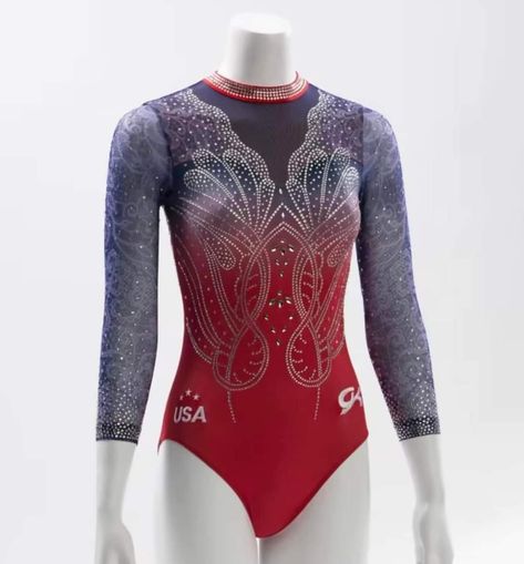 Usa Gymnastics Leotards, Leotard Designs, Gymnastics Uniforms, Leotard Gymnastics, Usa National Team, Gymnastics Leos, Usa Gymnastics, Gymnastics Leotards, Leotards