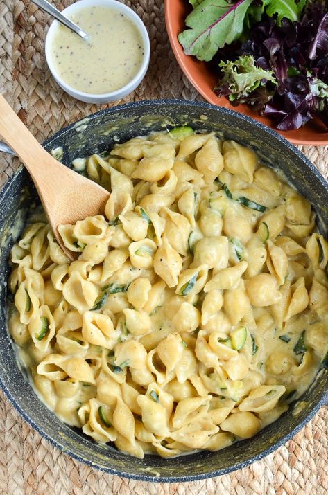 Creamy Zucchini Pasta, Creamy Zucchini, Pasta Vegetarian, Pasta Food Recipes, Quick Delicious Meals, Zucchini Pasta, Pasta Food, Veggie Meals, One Pot Pasta