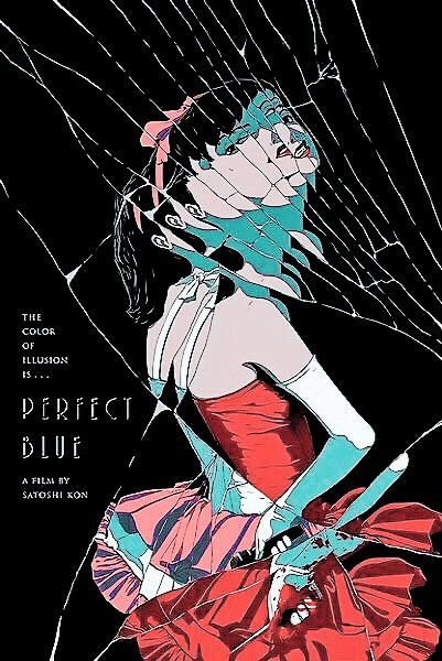 Satoshi Kon, Arte Peculiar, Haikou, Perfect Blue, Japon Illustration, Anime Wall Art, Manga Covers, Cool Posters, Graphic Design Posters