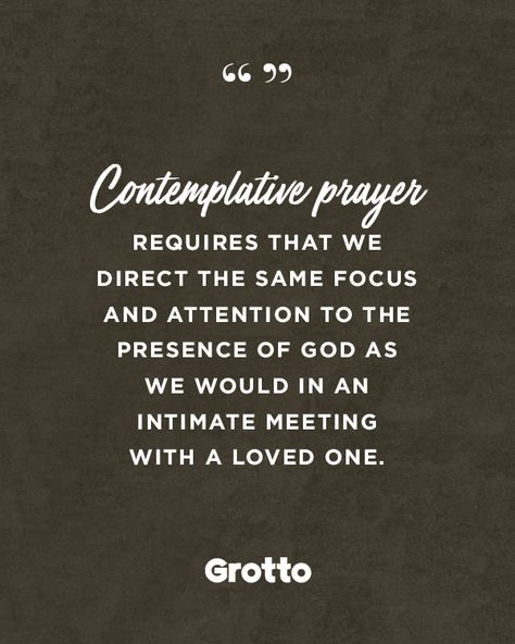 We all long to be loved, accepted, understood. Contemplative prayer allows us to come to know and experience God’s unconditional love and be transformed by it, and then, in turn, grow in our love of God. And if we grow in our love of God, we grow in our love for all that God loves — we tap into the transformative force that powers all of creation. Reconnect With God, Intersession Prayers, Prayer Before Confession, Prayers Against Stagnation, Ignatian Spirituality, Morning Quiet Time, Centering Prayer, Contemplative Prayer, Spiritual Formation