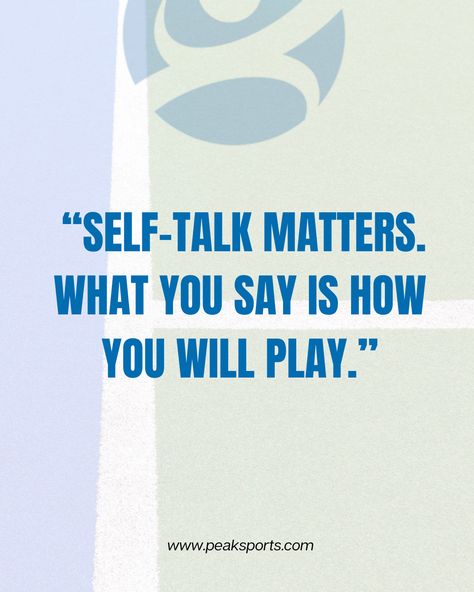 Self-talk matters! Don't forget to be kind to yourself. #mentalcoach #sportspsychologist #peakperformancecoach #sportpsychologycoach #mentalgamecoach #sportpsychologist #psychologist #positivepsychology #mindsetcoach #mentalperformance #mentalperformancecoach #sportperformance #championmindset #postivemindset #successmindsets #mentalgame #sportspsychology #mentalskills #mentaltoughness #mentaltraining #powerofpositivity #mentalhealthmatters #mentalaspect #mentalhealth #mentalhealthquotes Sports Psychology Quotes, Sports Psychologist, Psychologist Quotes, Sport Psychology, Sports Quote, Mental Coach, Lunch Notes, Sports Psychology, Mental Toughness