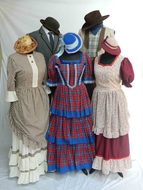 Oklahoma Musical Costumes, Parade Broadway, Oklahoma Costumes, Jane Costume, Oklahoma Musical, Music Man Costumes, Musical Dress, Musical Theatre Costumes, Theatre Outfit