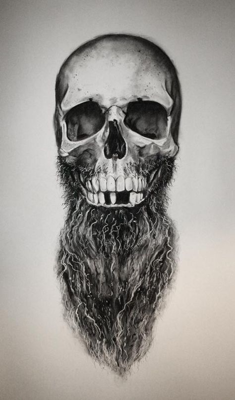 Daniel A Bavell sketch bearded skull beard beards men man tattoo idea tattoos ink #beardlove Man Tattoos Ideas, Skull With Beret Tattoo, Bearded Skull Tattoo Design, Skull Beer Tattoo, Skull With Beard, Bearded Skull Tattoo, Beards Men, Man Tattoos, Bearded Skull