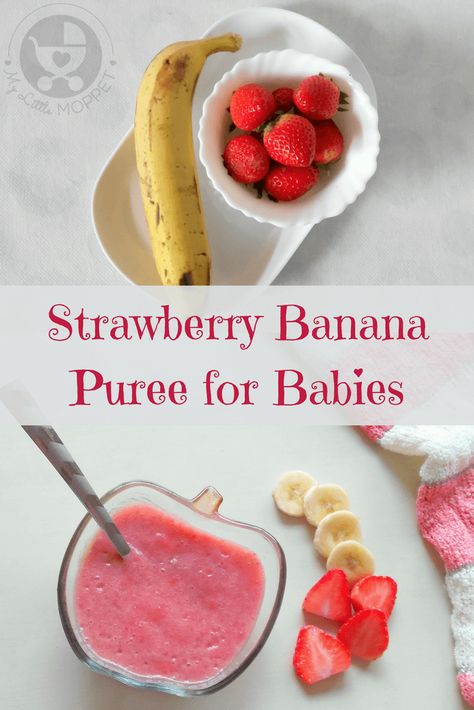 Banana Puree, Banana Baby Food, Tart Flavors, Baby Food Maker, Baby Food By Age, Making Baby Food, Diy Baby Food, Baby Food Chart, Easy Baby Food Recipes