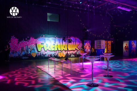 Freaknik Theme Party, Freaknik Party, 90s Hip Hop Party, Ways To Market Your Business, 90s Party Decorations, Wife Of The Party, 21st Birthday Outfits, 25 Year Anniversary, Market Your Business