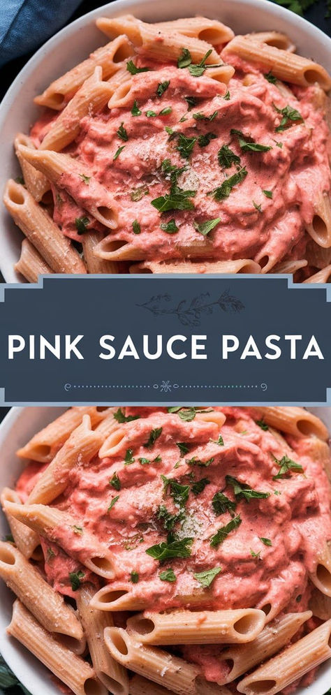 Looking to impress? Try this Pink Sauce Pasta! With its velvety texture and delicious blend of tomatoes and cream, this recipe is sure to become a family favorite—perfect for special occasions or weeknight dinners! Homemade Pink Sauce, Pink Sauce Recipe, Pink Pasta Recipe, How To Make Pink Sauce For Pasta, Homemade Pink Sauce Pasta, Pasta With Pink Sauce Recipes, Pink Pasta Sauce Recipes, Easy Pink Pasta Sauce Recipes, Pink Sauce Pasta Recipe