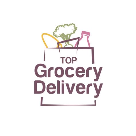 top-grocery-delivery-logo Grocery Logo Design Ideas, Grocery Logo, Grocery Store Logo, Grocery Store Design Logo, Grocery Store Logo Design Ideas, Happy Dussehra Wishes, Grocery Delivery App, Korean Grocery, Vegan Grocery