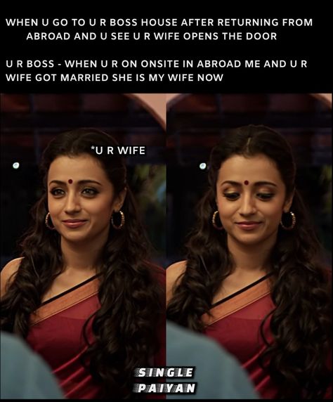 Trisha Hot, Sister Jokes, Vulgar Humor, Trisha Photos, Veg Jokes, Trisha Krishnan, Dirty Jokes Funny, Workout Routine For Men, Role Reversal