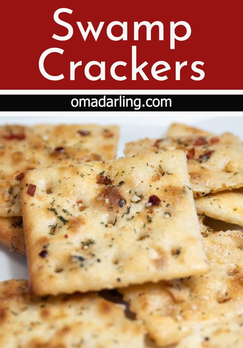 Swamp Crackers, Firecrackers Saltines, Spicy Saltines, Seasoned Saltine Crackers, Saltine Cracker Recipes, Easy Homemade Crackers, Spicy Crackers, Ranch Crackers, Homemade Crackers Recipe