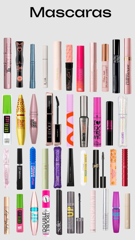 What Mascara Collection, Carrie Underwood Hair, Essence Makeup, Lip Gloss Collection, Lots Of Makeup, Makeup Store, Makeup Must Haves, Skin Care Items, Aesthetic Editing Apps