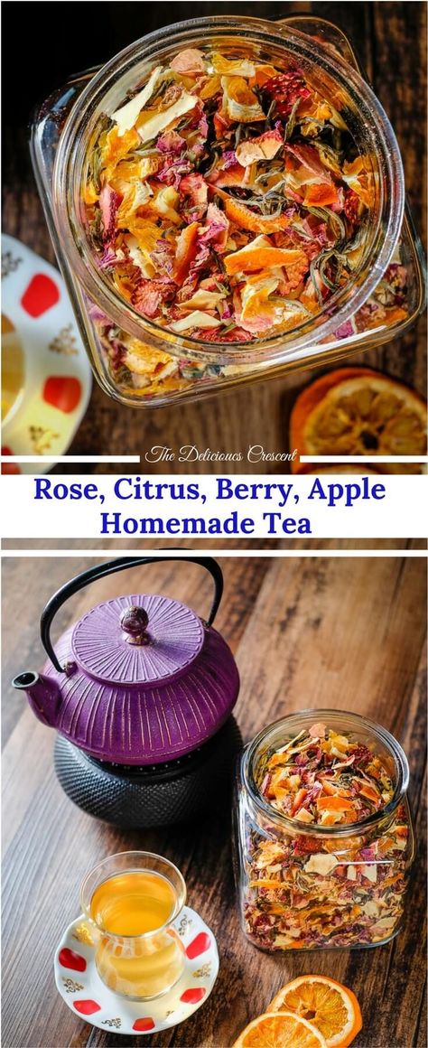 Tea Blends Recipes, Homemade Tea, Herbal Teas Recipes, Tea Diy, Herbal Tea Blends, Tea Blends, White Tea, Tea Recipes, Mixology