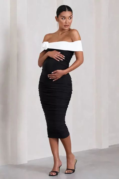 The best maternity cocktail dresses for special occasions Cocktail Dress Maternity, Perfect Cocktail Dress, Shimmer Dress, Ruffle Midi Dress, Empire Waist Dress, Pink Blush Maternity, Halter Maxi Dresses, Waist Dress, Halterneck Dress