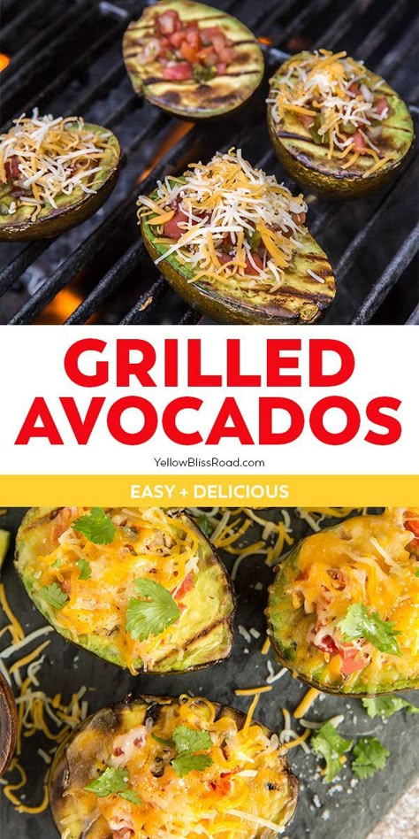 Grilled Avocados, Recipe Using Zucchini, Grilled Avocado, Dinner Summer, Easy Chicken Dinner Recipes, Side Dish Recipes Easy, Summer Appetizer, Dinner Recipes Easy Quick, Guacamole Recipe