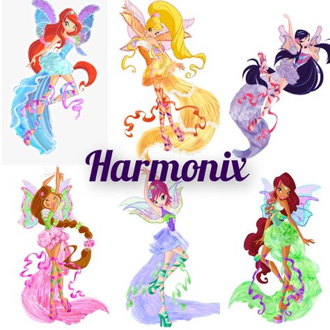 Harmonix Winx Club, Winx Club Transformations, Elf Fanart, Winx Transformations, Outfits Cartoon, Winx Outfits, Winx Cosplay, Stella Winx, Las Winx