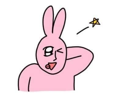 Rabbit Sticker, Whatsapp Stickers, Pink Bunny, Sticker Pack, My Friend, Pink