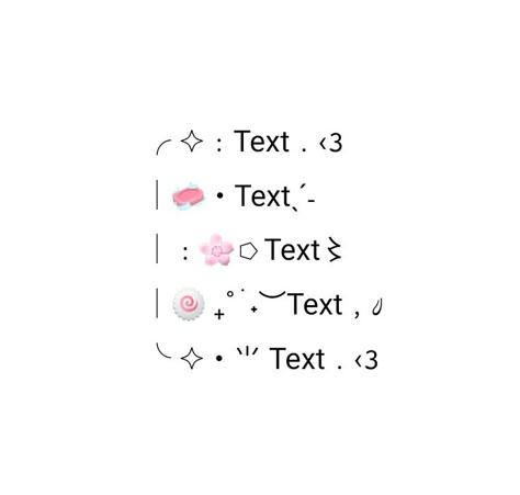 Cute Aesthetic Symbols, Server Name Ideas Discord, Discord Server Roles Ideas, Discord Ideas, Cute Emoji Combinations, Cool Text Symbols, Cute Bios, Cute Text, Cute Text Symbols