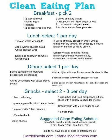 Clean eating Clean Eating Plan, Clean Eating Menu, Clean Eating Diet Plan, Clean Eating Plans, Overnight Oat, Clean Eating Meal Plan, Eating Plan, Diet Vegetarian, Healthy Meal Plans