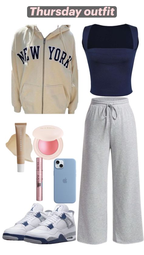 Thursday Outfit For School, Thursday Outfit, Making Outfits, Outfits New York, New York Summer, Outfit For School, Summer Fridays, Outfits For School, School Outfits