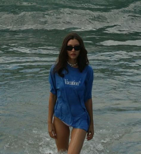 Swim Cover Up Aesthetic, Beach Clothing Photoshoot, Summer Picture Poses, Beach Pictures Poses, Instagram Life, Swim Cover, 로고 디자인, Take A Break, Instagram Inspiration