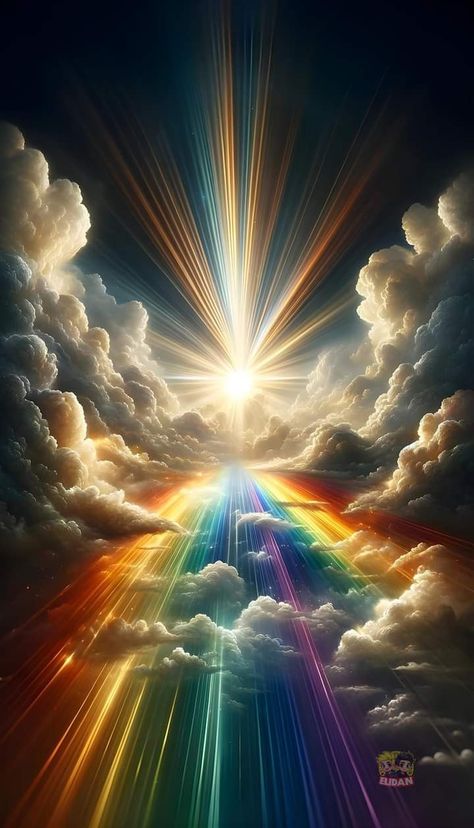 Background Images Rainbow, Colorful Things Aesthetic, Heavenly Backgrounds Beautiful, Aesthetic Rainbow Pictures, Wallpaper Heaven, Rainbow Wallpaper Backgrounds, Clouds And Rainbows, 5d Wallpaper, Rainbow Wallpaper Iphone