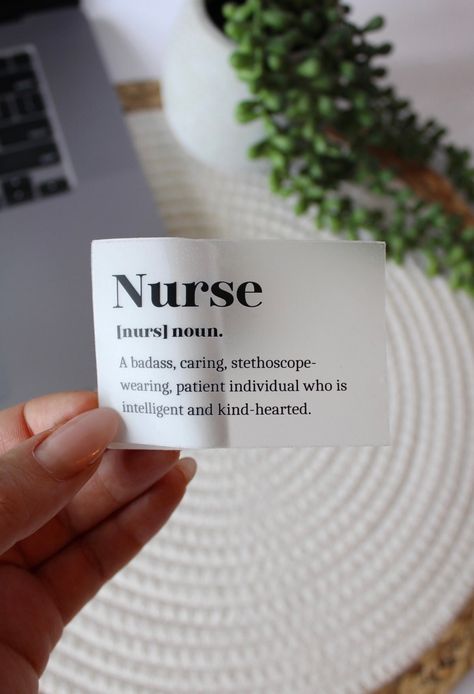 Nursing Students Wallpaper, Nursing Stickers, Nursing Inspiration, Nursing Wallpaper, Nurse Definition, Nurse Style, Nursing Goals, Student Tips, Nursing School Motivation