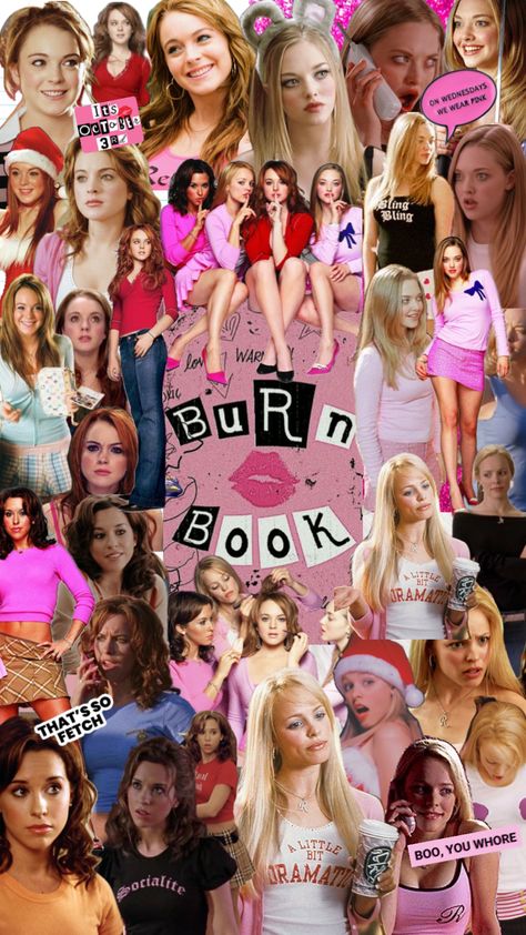 #meangirls #reginageorge #cadyheron #lindsaylohan #2000s #y2k #teenfilms #meangirlsmoodboard 2000s Outfit Ideas, Heron Wallpaper, 2000 Aesthetic, Cady Heron, 2000s Outfit, Disney Live, So Fetch, Kids Memories, Burn Book