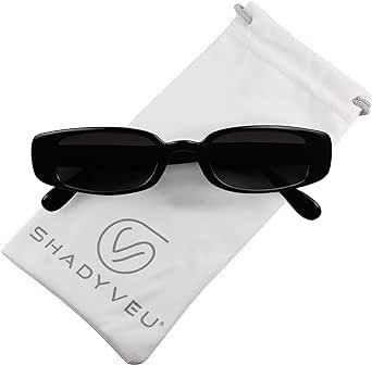 ShadyVEU Slim Classic Rectangular Sunglasses UV Protection 90’s Vintage Small Wide Retro Frame Fashion Shades Work Appropriate Halloween Costumes, Arnette Sunglasses, Halloween Costumes To Make, Retro Frame, Fashion Shades, Dark Sunglasses, Womens Wrap Dress, Y2k Sunglasses, Clear Frames