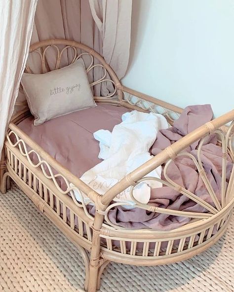 Rattan bassinets & homewares on Instagram: “[Edit: 2 Available] Our Tilly rattan toddler beds will be arriving late February ⋒  They come with a mattress and removable cotton cover.…” Puppy Bed, Day Beds, Bed Cushion, Instagram Edit, Toddler Girl Room, Nursery Room Design, Girl Nursery Room, Toddler Beds, Nursery Room Inspiration