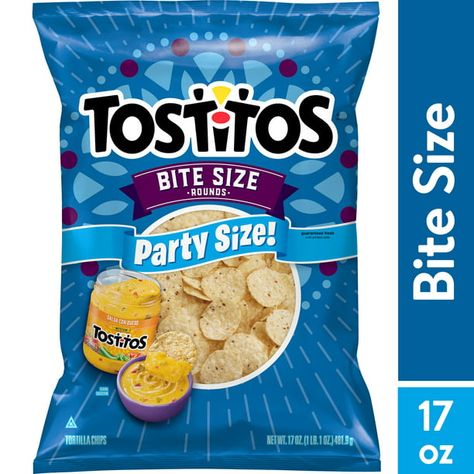 Tostitos Bite Size Tortilla Chips, 17 oz Bag - Walmart.com Tostitos Dip, Miniature Restaurant, Corn Tortilla Chips, Neutrogena Makeup, Garden Vegetables, Snack Chips, Corn Tortillas, Group Of Friends, Tortilla Chips