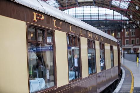 The Belmond British Pullman Train: Info, Tips, & Lots of Photos Bar Cart Office, Belmond British Pullman, British Pullman, Orient Express Train, Luxury Train Travel, Pullman Train, Luxury Trains, Simplon Orient Express, Europe Train Travel