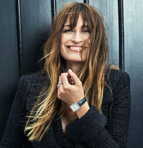 Fringe & ombre French Beauty, Long Hair With Bangs, Business Style, Good Hair Day, Hair Envy, Dream Hair, French Girl, Hair Today, Brunette Hair