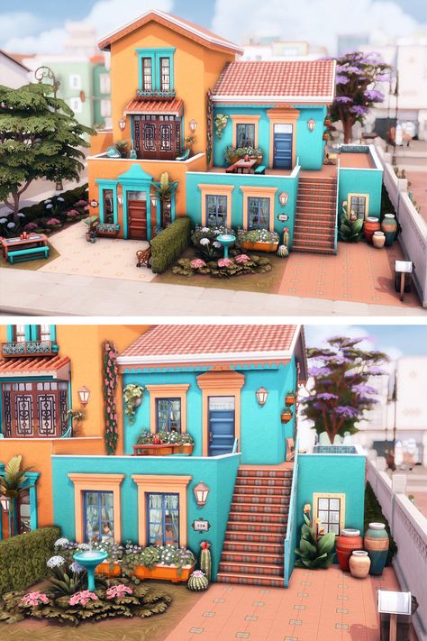 Created for: The Sims 4

Residential Rental Lot.
30 x 20 lot in Ciudad Enamorada
2 Units
Unit 1 has 1 Bedroom and 1 Bathroom
Unit 2 has 2 Bedrooms and 2 Bathrooms
$133,144

No Custom Content is required for this home.

Download @ https://www.thesimsresource.com/downloads/1715201 Ts4 Suburban House, Sims 4 Mobile House Ideas, Sims 4 Apartment Base Game, Sims 4 Houses 5 Bedroom, Sims 4 Pastel House, Aesthetic House Sims 4, Sims 4 Desert House Floor Plans, Sims 4 Frat House, Sims 4 2 Bedroom Apartment