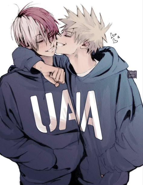 Bakugou X Todoroki, Bakugo X Todoroki, Mha Pics, Todoroki X Bakugou, My Hero Academia Ships, Cute Couple Halloween Costumes, Dreadlock Styles, Funny Iphone Wallpaper, Todoroki Shouto