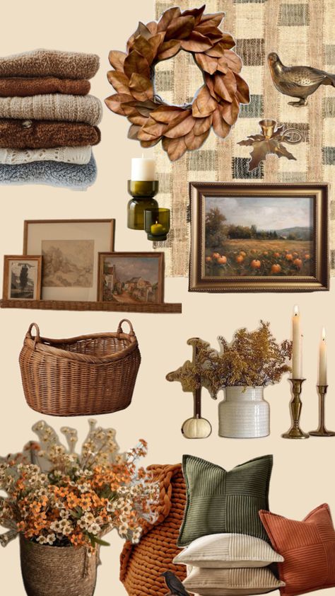 Fall Decor Crafts, 2024 Home Decor Trends, Fall Decoration Ideas, 2024 Home Decor, Fall Decor Home, Fall Decorations For Home, Vintage Fall Decor, Fall Bedroom Decor, Fall Home Tour