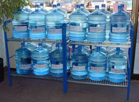 Water-Storage Survival Basics, Emergency Preparedness Food Storage, Survival Preparedness, Water Survival, Emergency Preparedness Food, Storing Water, Emergency Prepardness, Emergency Food Storage, Homestead Ideas