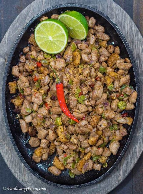 Tuna Sisig Recipe, Tuna Sisig, Sizzling Sisig, Sisig Recipe, Pescetarian Diet, Tuna Dinners, Pork Sisig, Filipino Recipe, Restaurant Plan