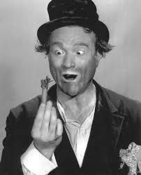 Comedian Red Skelton as Hobo Freddie the Freeloader Red Skeleton, Red Skelton, Ed Sullivan Show, People Pictures, Send In The Clowns, Thanks For The Memories, Old Tv Shows, Funny Face, Old Tv