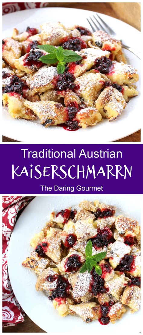 Austrian Dishes, Austrian Desserts, German Breakfast, Swiss Cuisine, German Food Authentic, German Cooking, Instagram Recipes, Austrian Recipes, Berry Jam