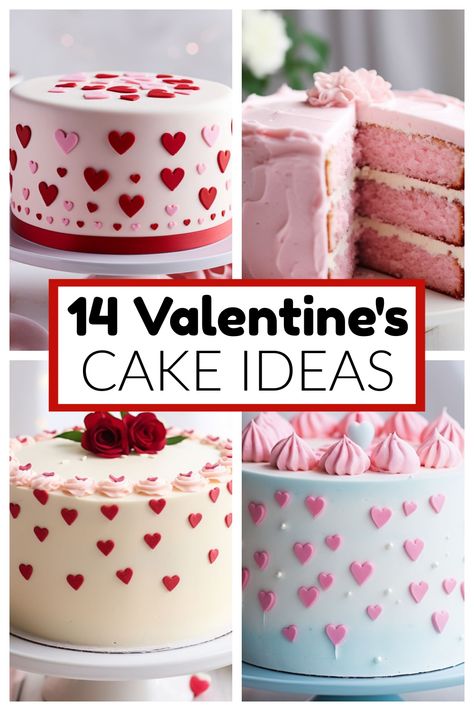 Need inspiration for Valentine's Day Cake? These Valentine's Day cake ideas have you covered. A wide variety of different cake ideas to make for your sweetheart on Valentine's Day. Valentine's Day Cake Ideas, Valentine Cake Ideas, Valentines Desserts, Valentine’s Day Cake, Chocolate Covered Strawberry Cake, Fun Easter Treats, Shaped Cake Pans, Cake Calories, Valentines Baking