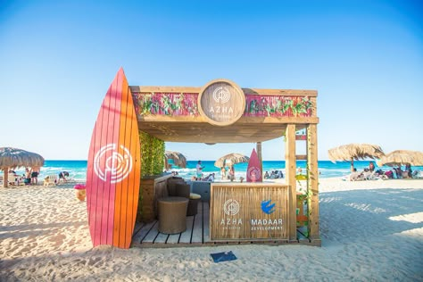 Surfer Shack, Hotel Marketing Design, Beach Color Palettes, Event Booth Design, Surf Competition, Event Booth, Cabo Verde, Backyard Bar, Beach Cafe