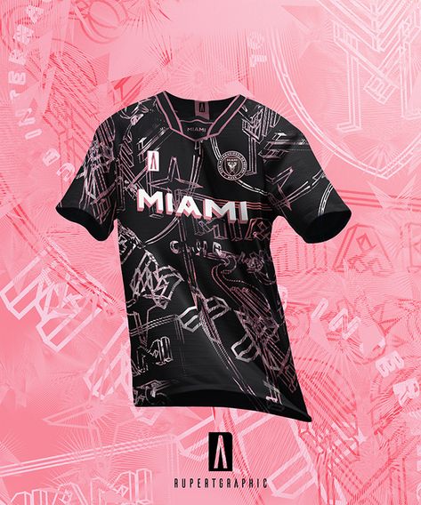 CF INTER MIAMI - Kit Concept on Behance Inter Miami Jersey, Football Kit Design, Football Branding, Miami Jersey, Sports Apparel Design, Football Logo Design, Football Shirt Designs, Football Jersey Outfit, Best Jersey