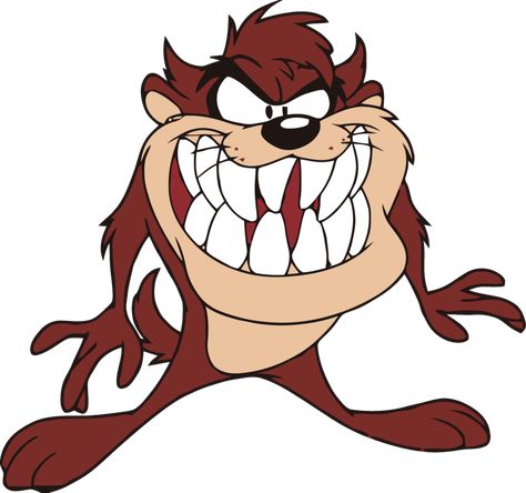 Taz Tattoo, Tasmanian Devil Cartoon, Devil Cartoon, Tasmanian Devil Looney Tunes, Warner Bros Cartoons, Tazmanian Devil, Old School Cartoons, Looney Tunes Characters, Looney Tunes Cartoons