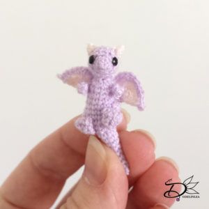 I decided to challenge myself! I tried to crochet something small, like miniature small! Check how that turned out, and I'm callenging you as well! Mini Dragon Amigurumi Free Pattern, Crochet Dragon Keychain Pattern Free, Pocket Dragon Crochet, Tiny Dragon Crochet Pattern Free, Tiny Crochet Dragon, Crochet Mini Dragon, Crochet Mini Dragon Free Pattern, Miniature Crochet Animals, Crochet Dragon Keychain