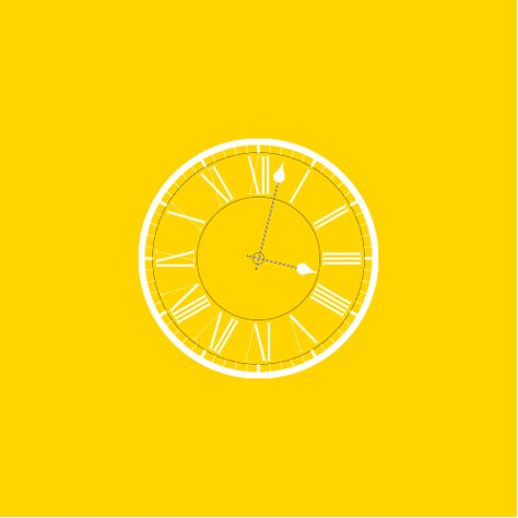 Yellow Clocks, Clock, Yellow, Logos