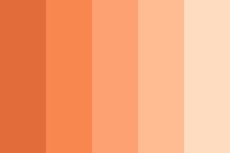 Juice Color Palette, Rgb Code, Orange Color Palette, Deco Orange, Orange Palette, Orange Color Schemes, Code Color, Email Examples, Orange Color Palettes